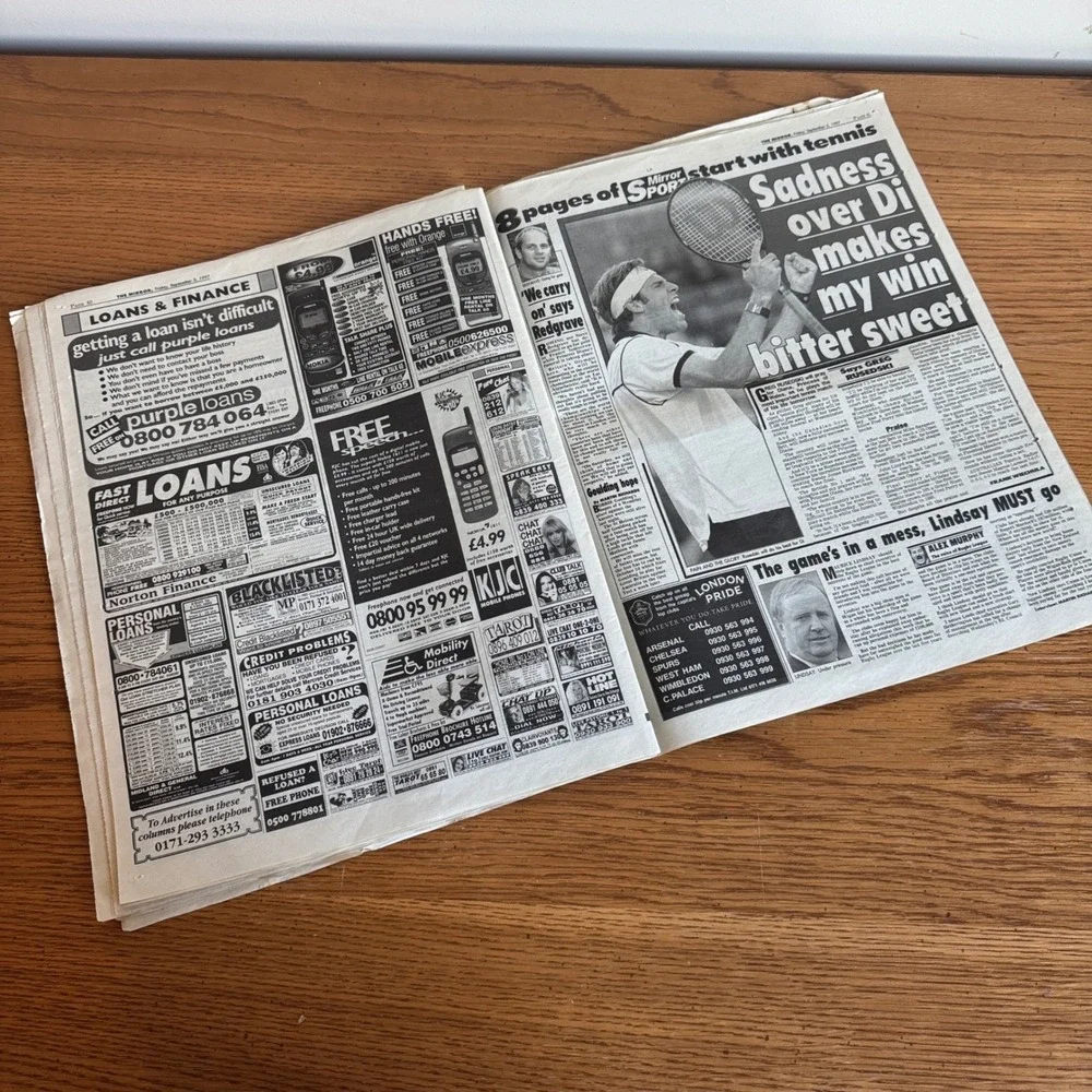 N/A mirror newspaper